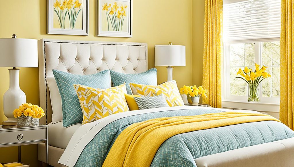 Yellow bedroom ideas