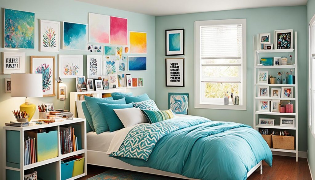 art studio bedrooms for creative teens