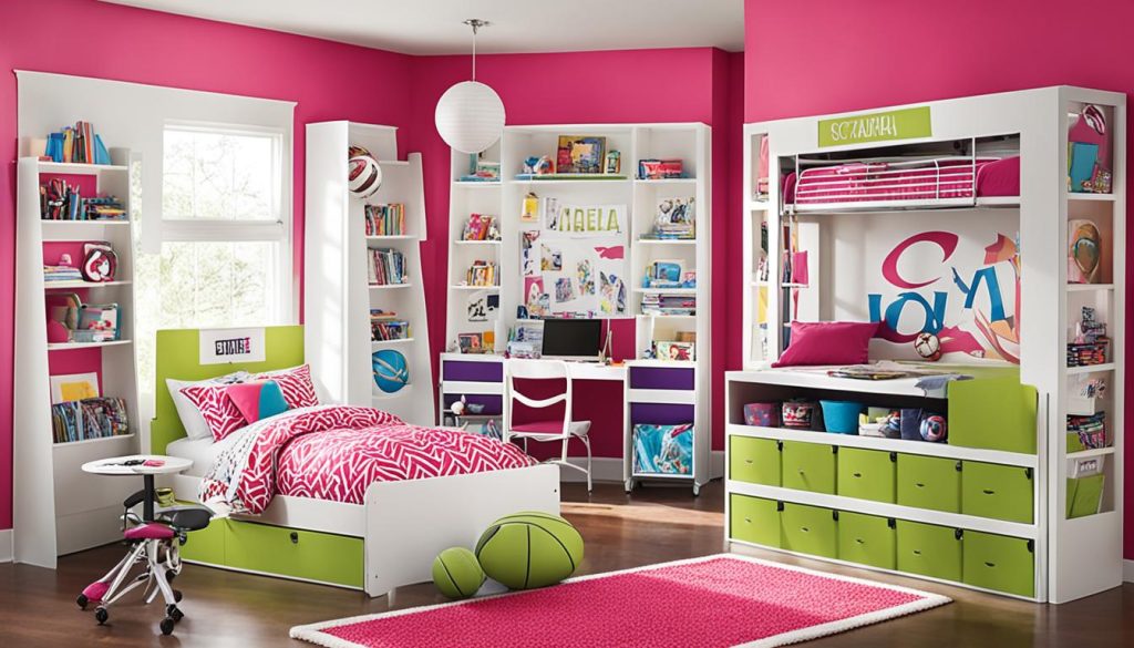 bedroom decor for young girls