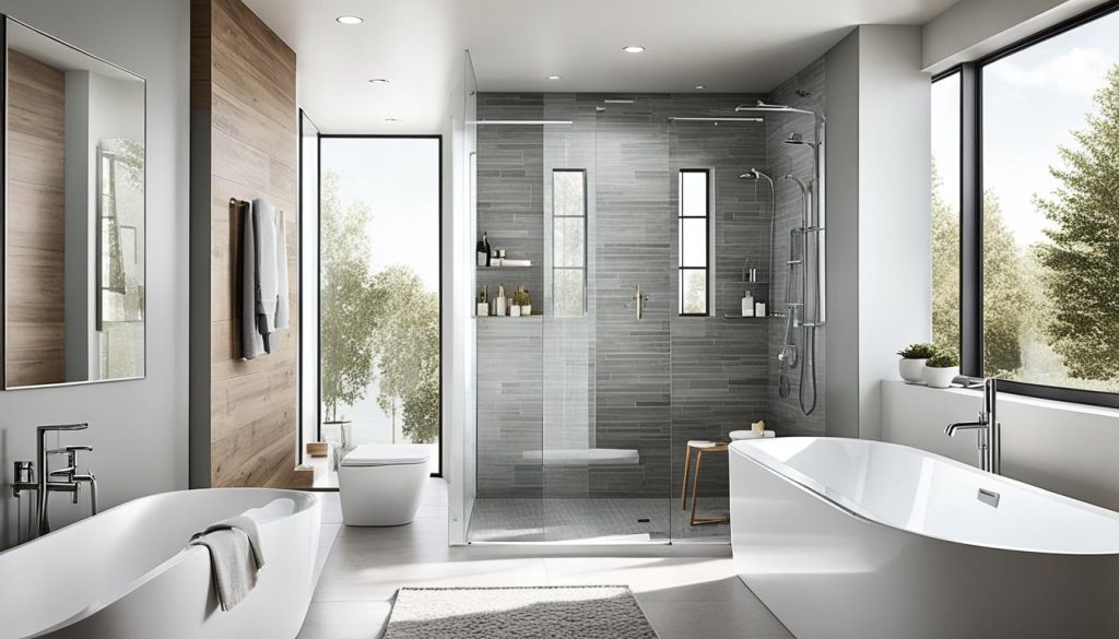 contemporary bathroom trends