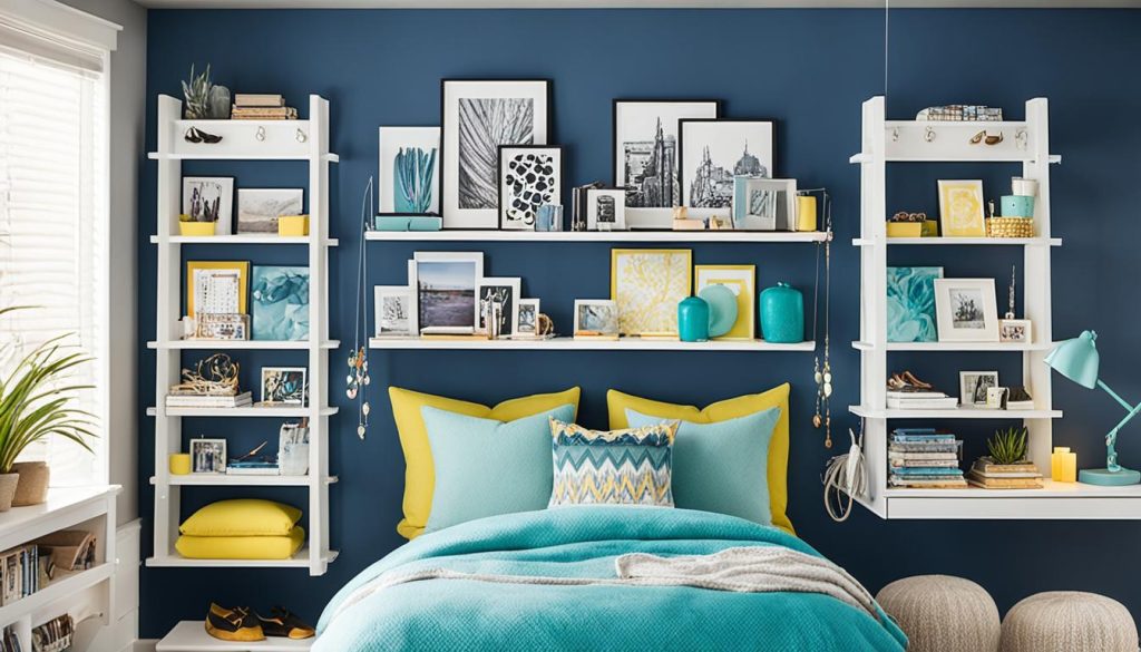 creative shelving ideas for teen bedrooms