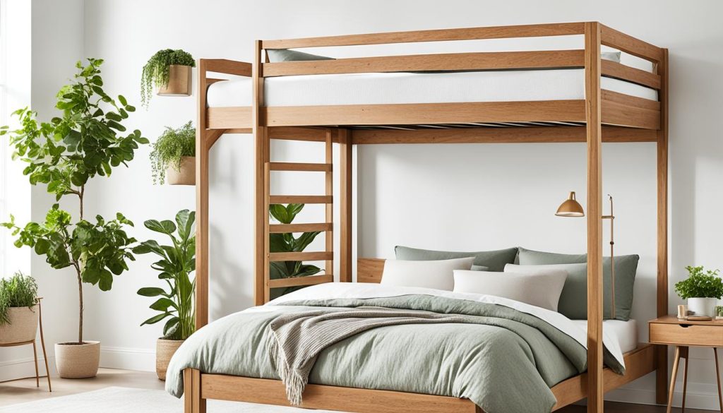 durable loft bed materials