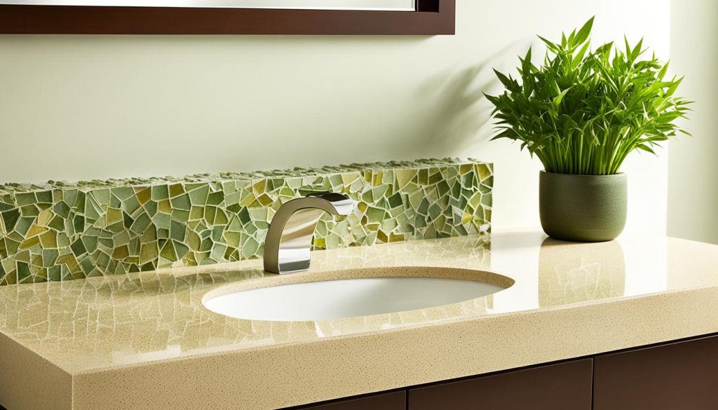 eco-friendly bathroom countertops