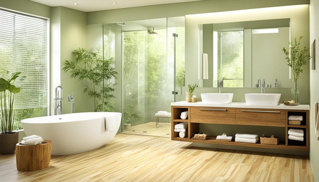 eco-friendly bathroom flooring options