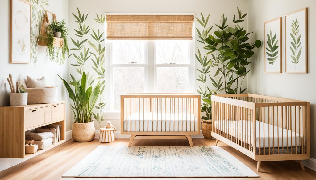 eco-friendly nursery decor options