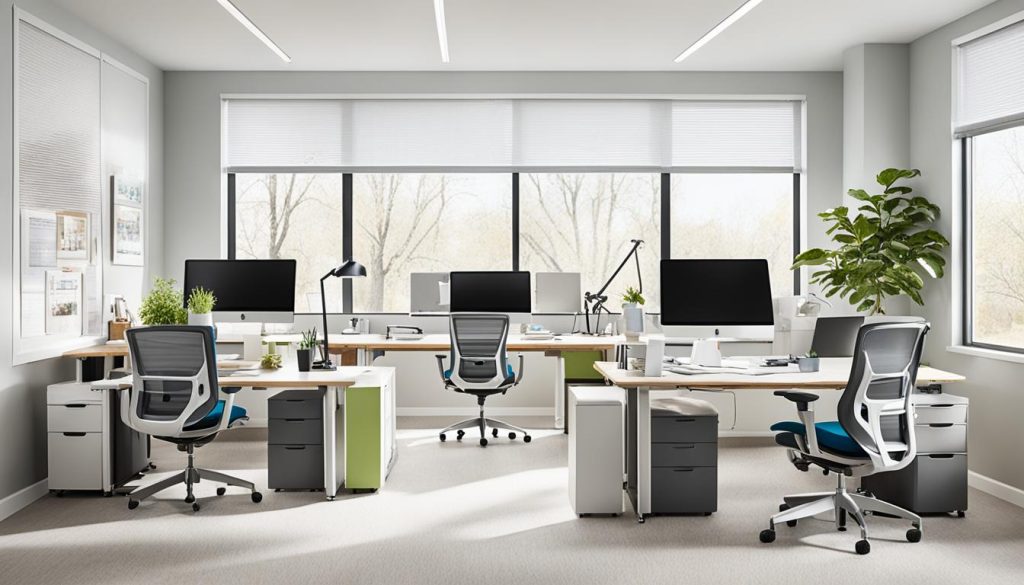 ergonomic workspaces