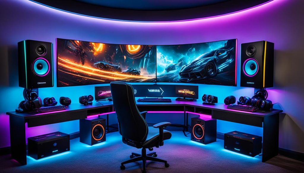 gaming setups audio