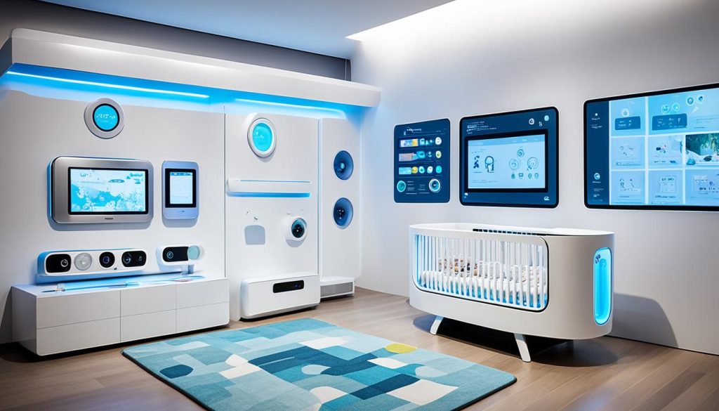 high-tech nursery