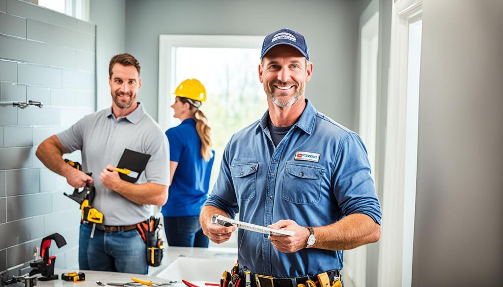 hiring bathroom contractors