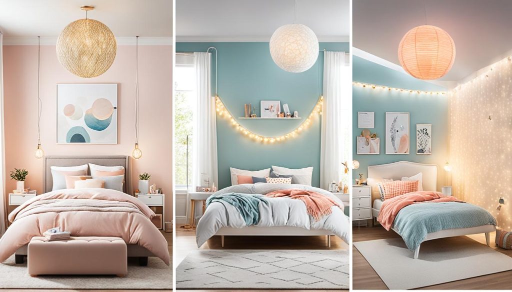 lighting options for girls bedroom