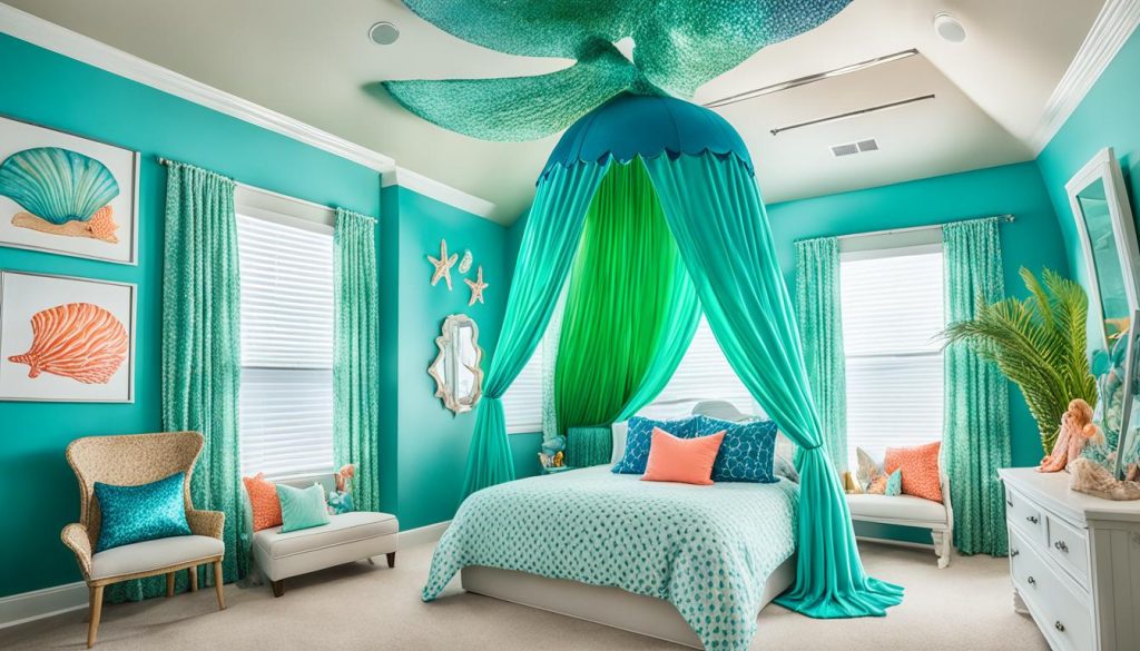 mermaid room decor