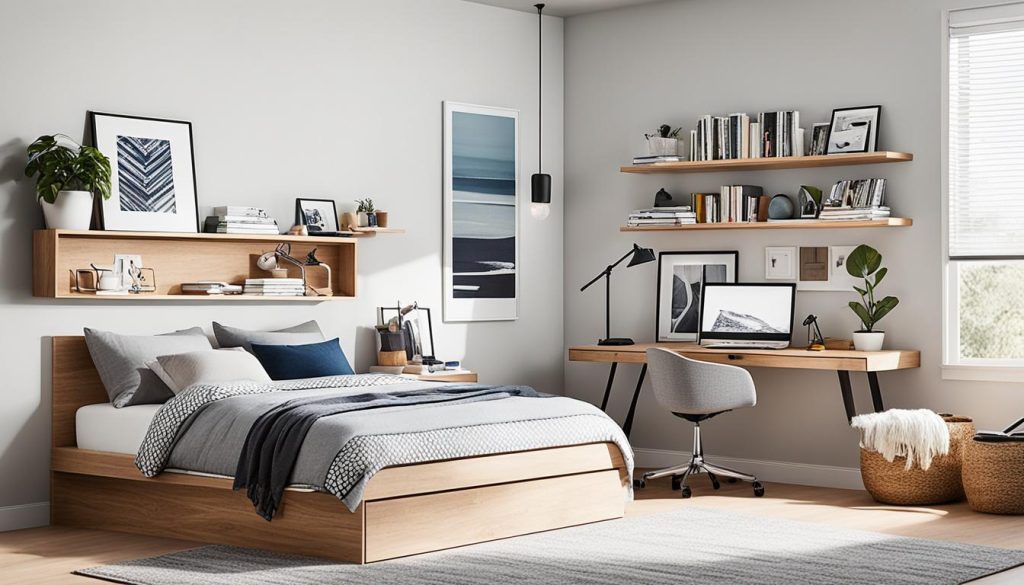 minimalist teenage bedrooms