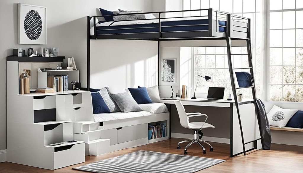 multifunctional loft beds