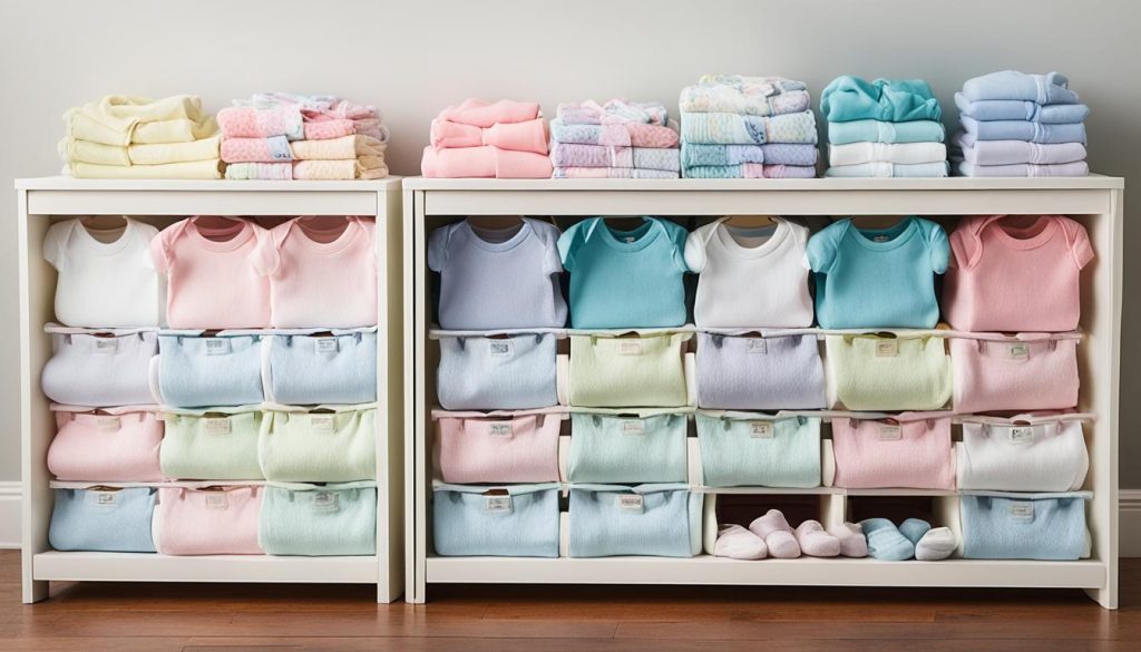 nursery clothes storage