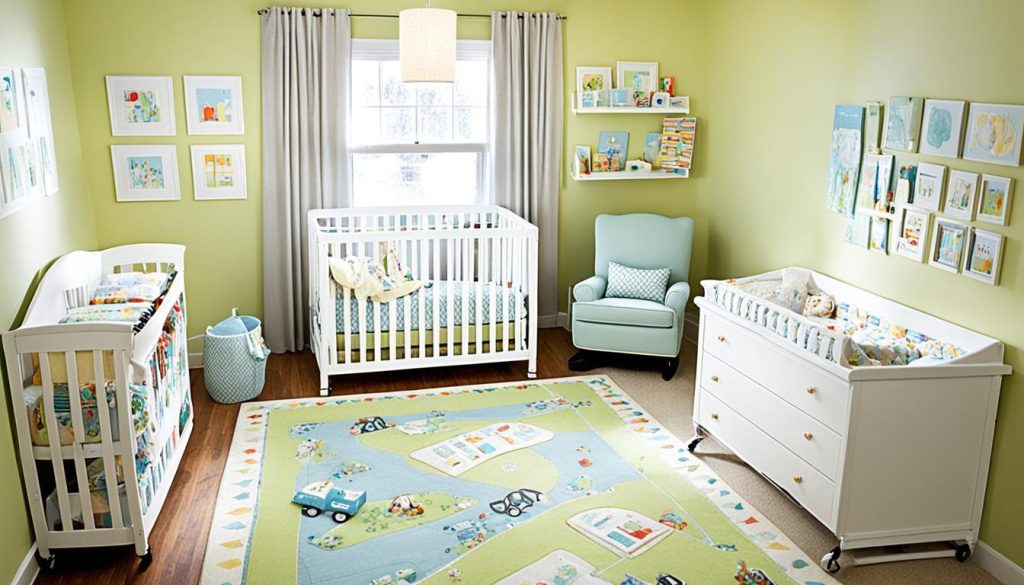 nursery furniture placement