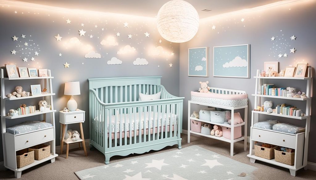 nursery lighting for twins