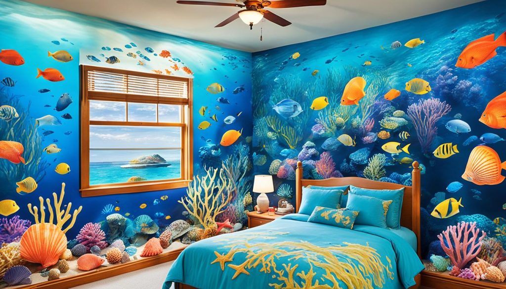 ocean themed bedroom