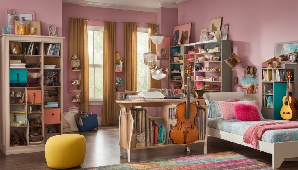 organized storage solutions for musical instruments