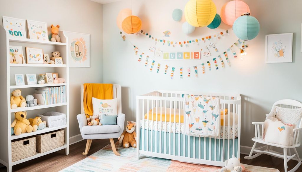 personalized baby room