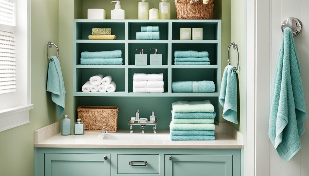 personalized bathroom storage