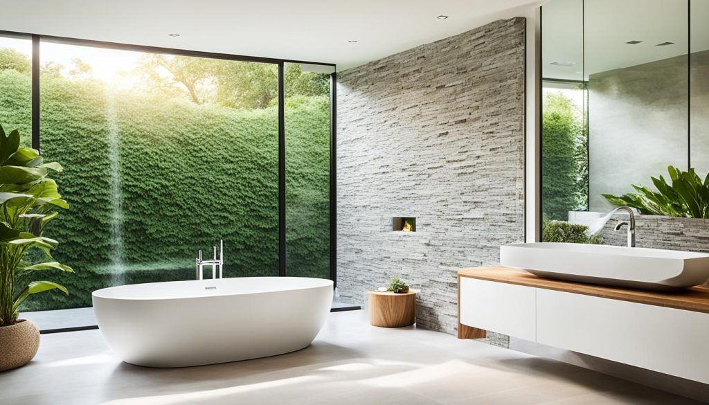 spa-like bathrooms with natural elements