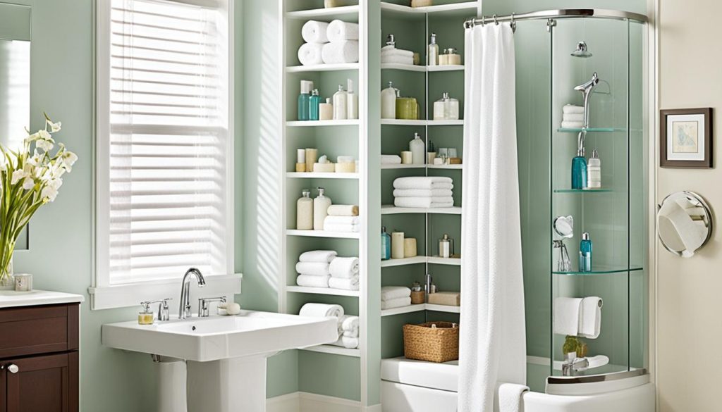 space-saving bathroom solutions