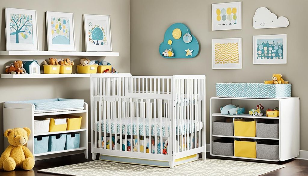 space-saving nursery ideas