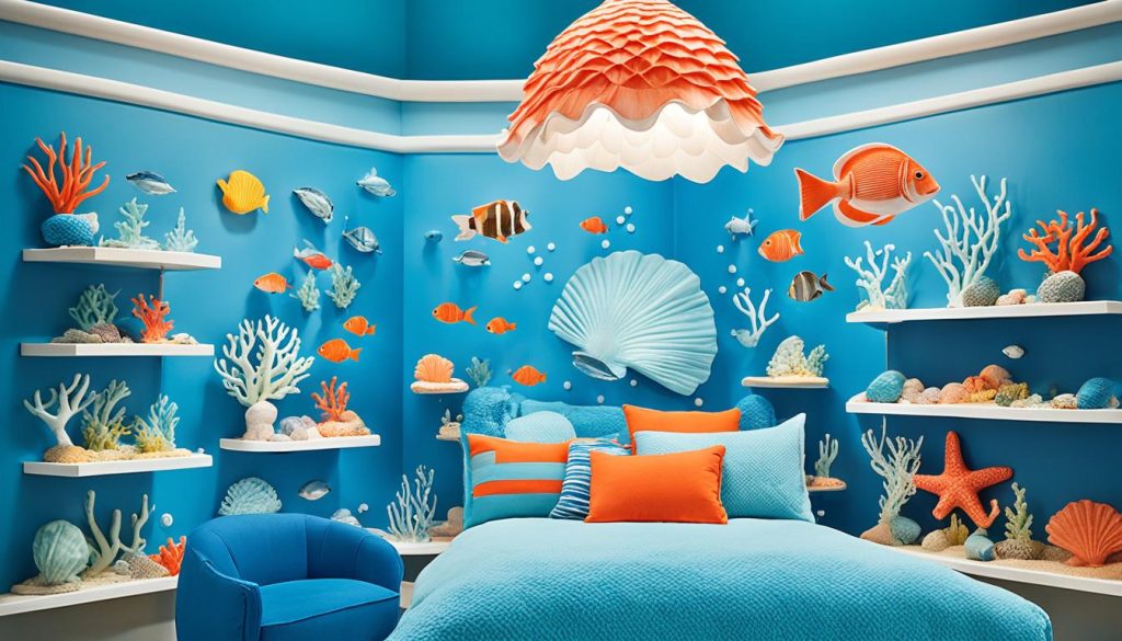 underwater-themed room accessories