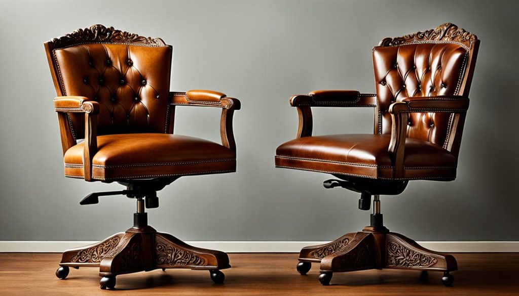 vintage office chairs