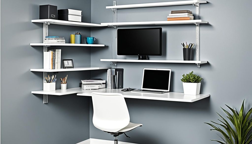 wall-mounted workstations