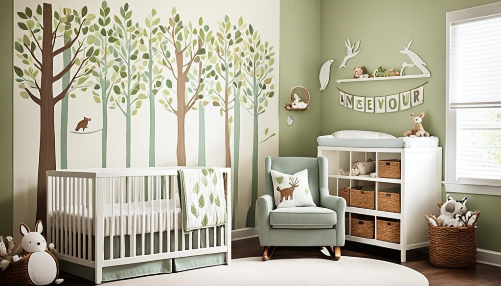 woodland nursery theme