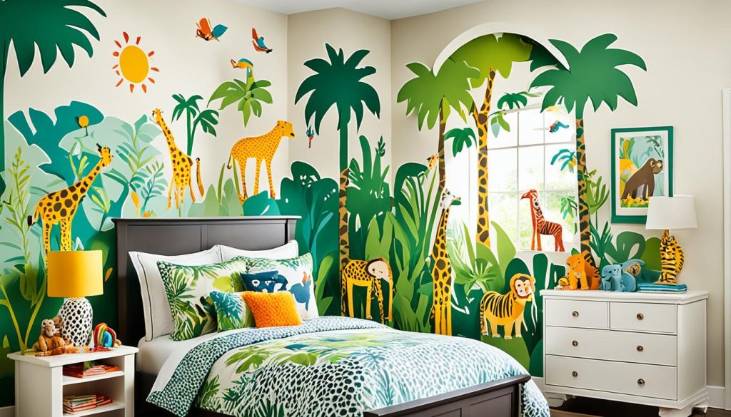 Adaptable animal-themed bedroom