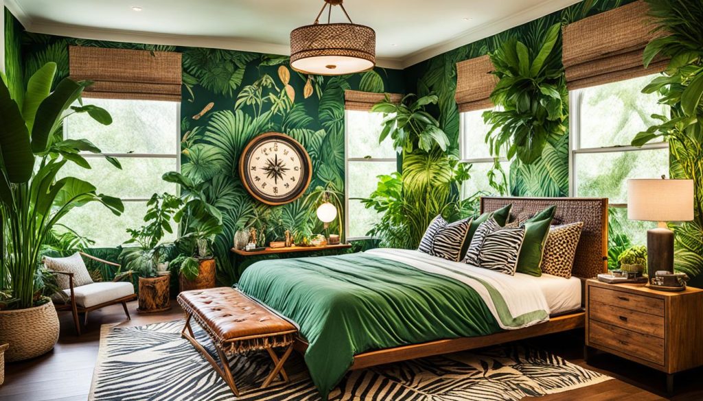 Adventure-themed decor for bedrooms