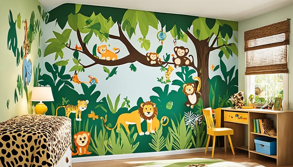 Animal kingdom bedroom showcase