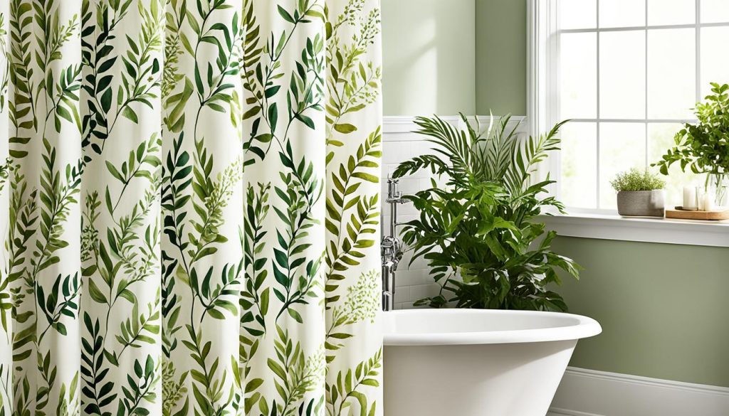 Botanical bathroom accessories