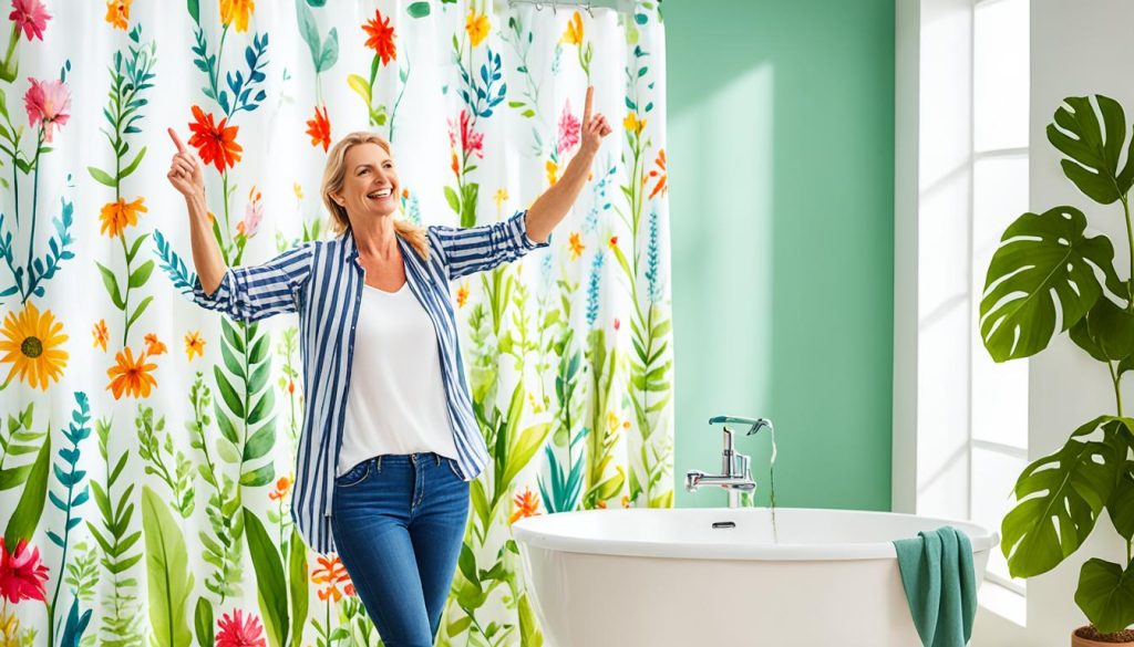 Botanical shower curtain customer review