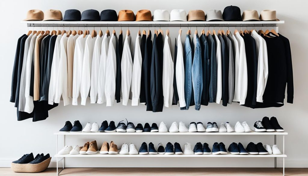 Capsule wardrobe example