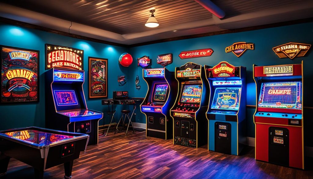 Classic arcade game collection