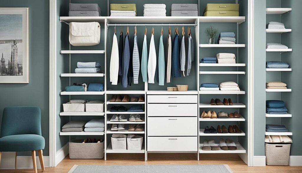 Closet organization system