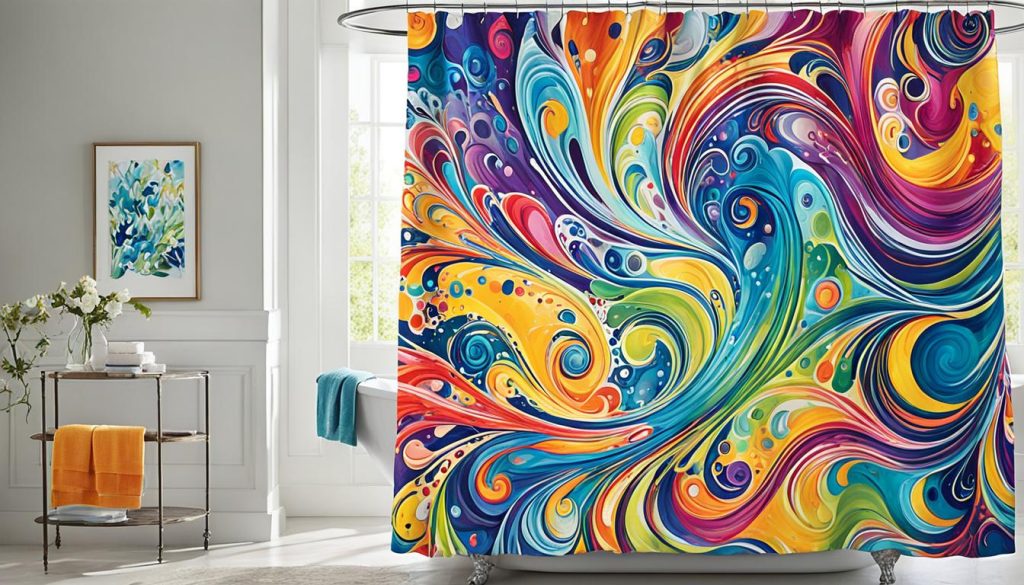 Custom shower curtains