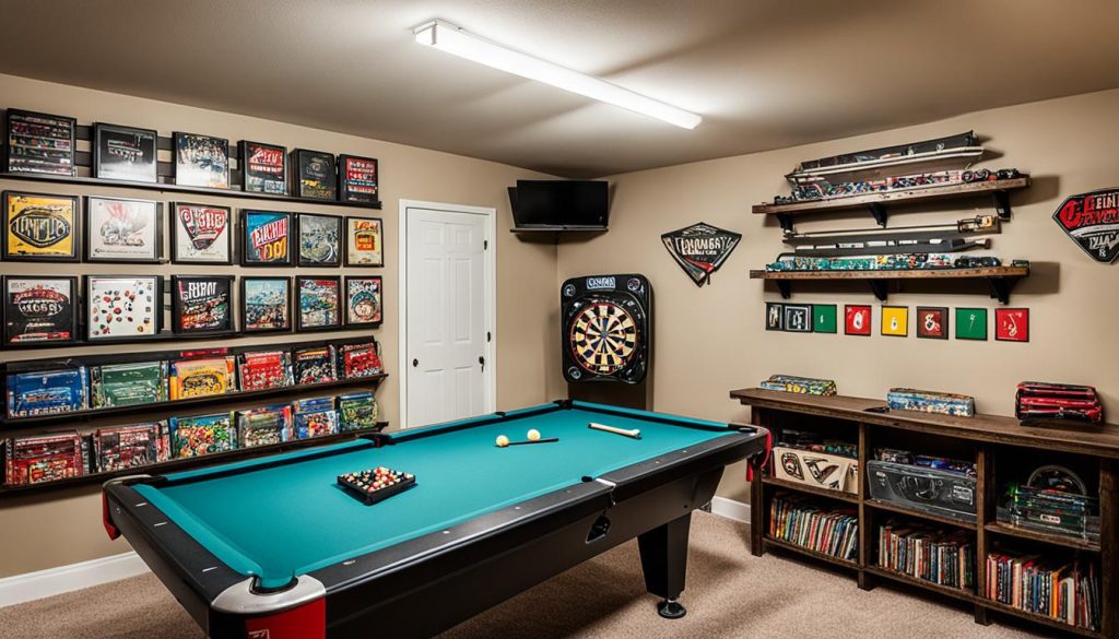 DIY game room ideas