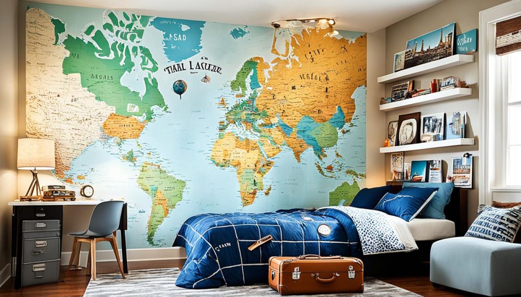 DIY travel decor projects