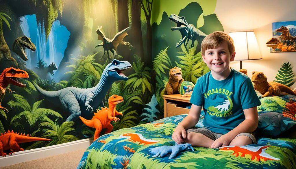 Dinosaur bedroom themes evolving