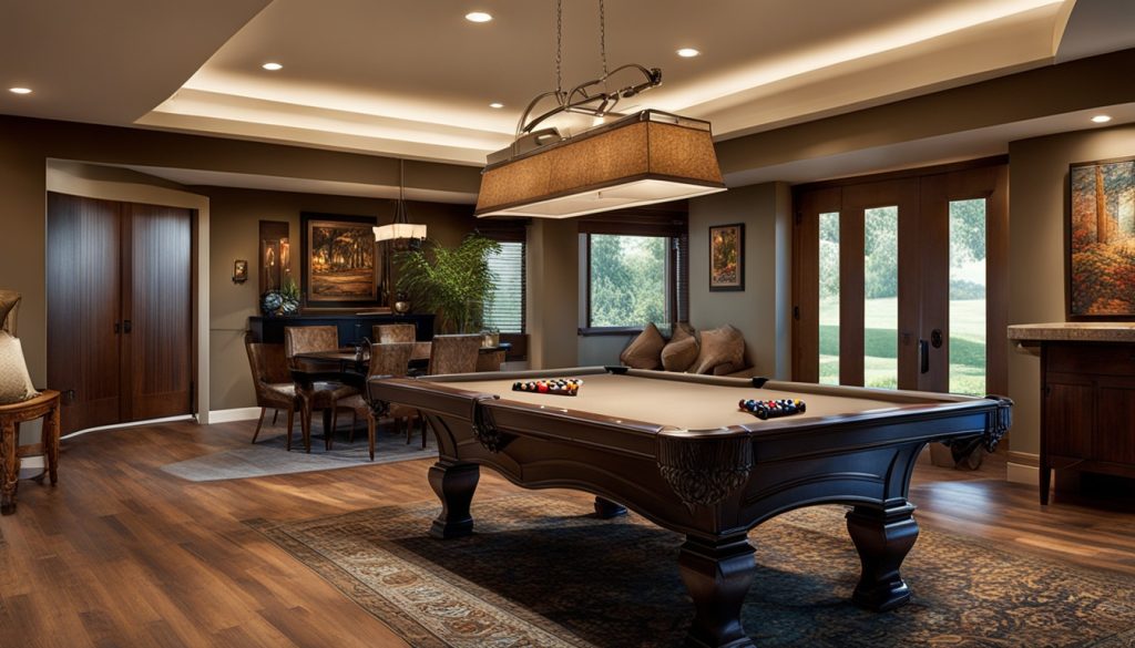 Durable flooring options for game room