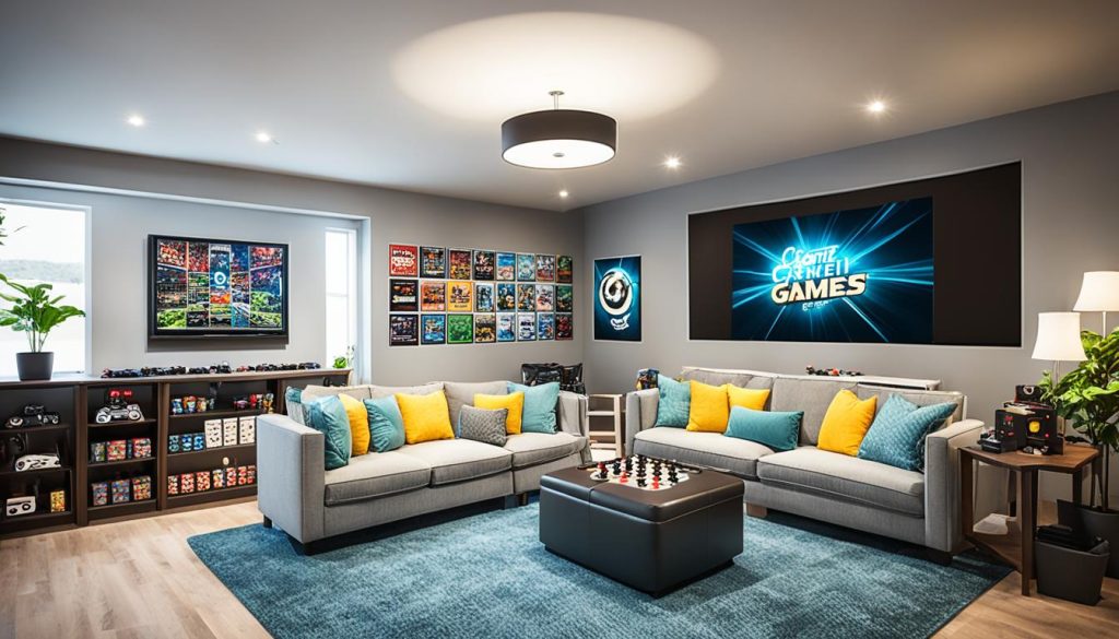 Game room furniture options