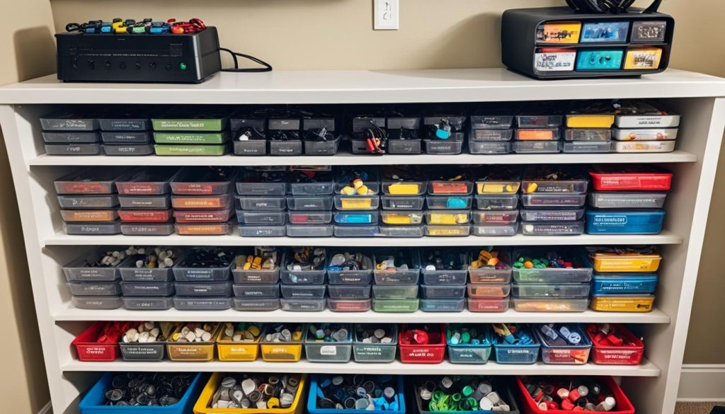 Game room organization