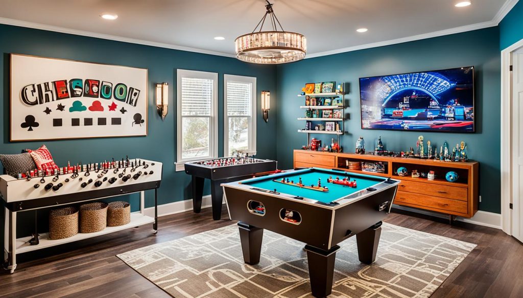 Game table ideas for a versatile games room