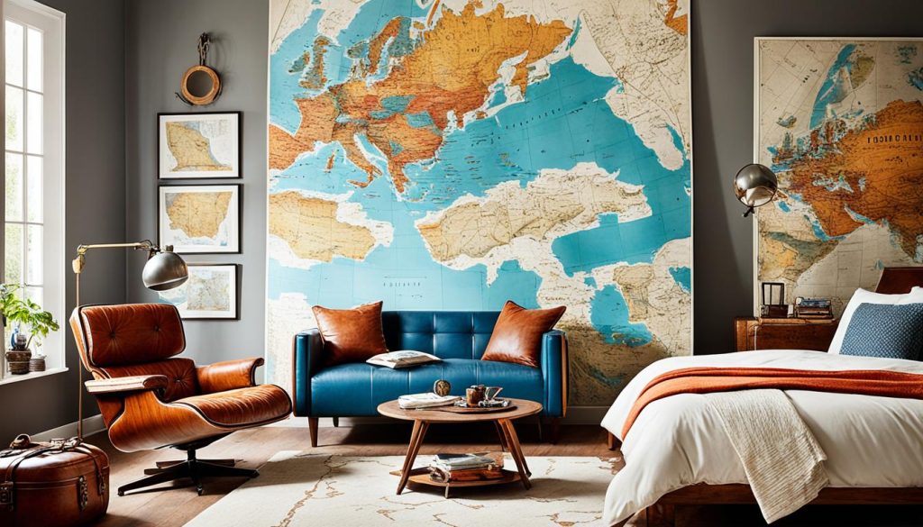 Globetrotter style furniture and accessories