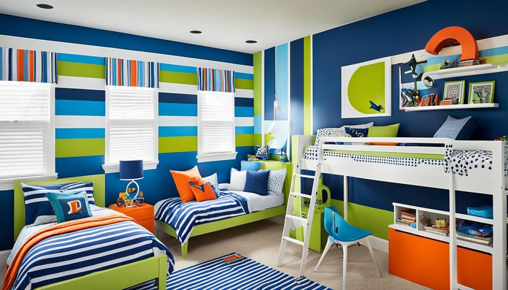 Inspiring color schemes for boys room