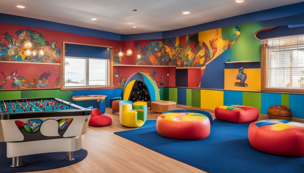 Kids game room decor